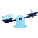 The highest level of leverage up to 500:1